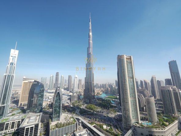 Burj Khalifa View |3 Bed +M |Prime Location|
